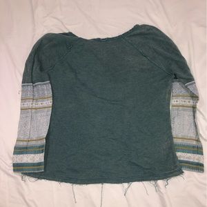 Free people long sleeve shirt